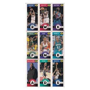 球星卡 克里斯韦伯 曼宁 肯尼安德森 UD 1996