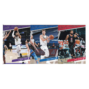 球星卡 勒布朗詹姆斯 东契奇 保罗乔治 帕尼尼20-21prestige