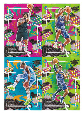 NBA球星卡 伍德 TJ沃伦 沃尔 贾马尔穆雷 帕尼尼20-21油画