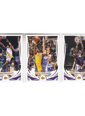 球星卡 科比布莱恩特 卡尔马龙 奥尼尔 topps 2004湖人队