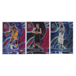 球星卡魔术师约翰逊卡尔马宁 克莱波纹折射帕尼尼21-22spectra