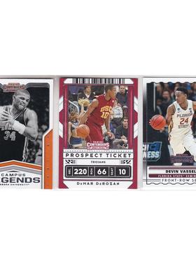 球星卡 巴克利 德罗赞 瓦塞尔 帕尼尼2020contenders