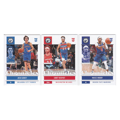 球星卡 约什吉迪 基斯伯特 穆迪 新秀帕尼尼21-22chronicles