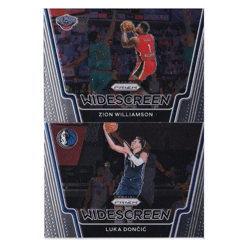 NBA球星卡 锡安 东契奇 widescreen 帕尼尼20-21prizm