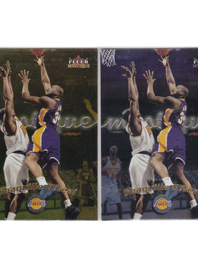 球星卡 沙奎尔奥尼尔 fleer 2000 #1