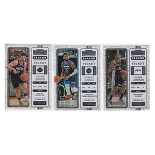 球星卡 申京 拉塞尔 凯尔登约翰逊 折射帕尼尼22-23contenders