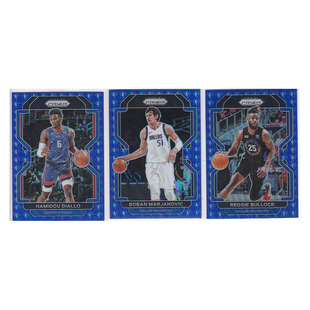 球星卡 迪亚洛 马里亚诺维奇 布洛克75周年折射帕尼尼21-22prizm