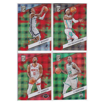 球星卡莫兰特理查德森 埃里克戈登 霍福德红折射帕尼尼22-23elite