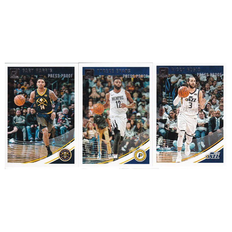 NBA球星卡 哈里斯 埃文斯 卢比奥 /349帕尼尼18-19donruss