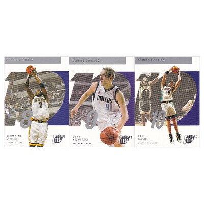 NBA球星卡 小奥尼尔 诺维斯基 加索尔 topps 2002