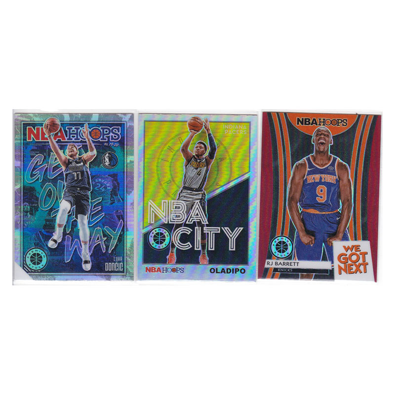 球星卡 东契奇奥拉迪波 巴雷特新秀折射帕尼尼19-20hoops premium