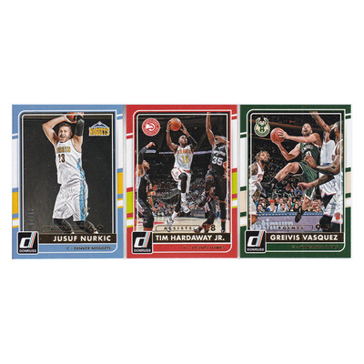 球星卡 努尔基奇/69 小哈达威/18 瓦斯奎兹/95帕尼尼15-16donruss