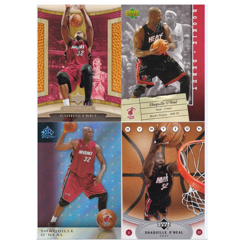 nba球星卡奥尼尔折射卡热火队