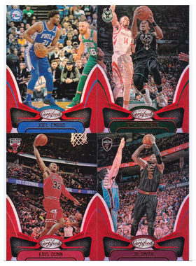 NBA球星卡恩比德布莱德索邓恩JR史密斯 /299panini18-19certified
