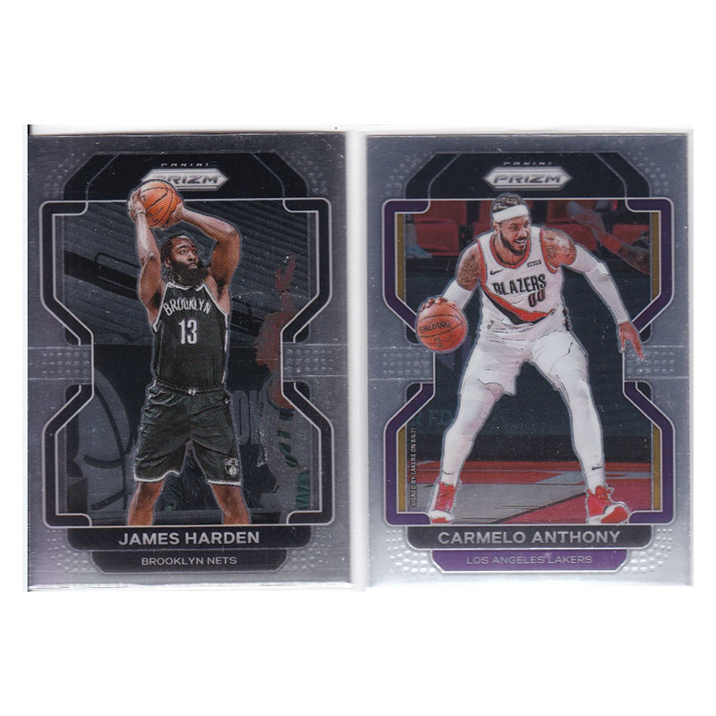 球星卡 哈登 卡梅隆安东尼 帕尼尼21-22prizm