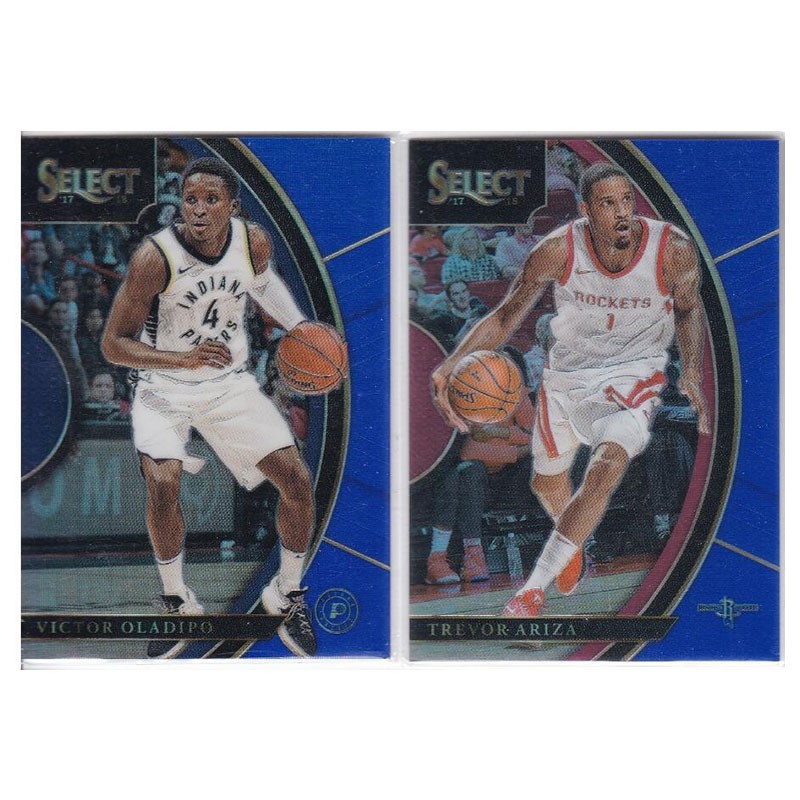 NBA球星卡 奥拉迪波 阿里扎 蓝折射 /299帕尼尼17-18select