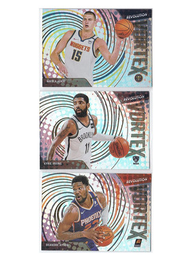 NBA球星卡约基奇凯里欧文艾顿vortex圆点折帕尼尼20-21revolution