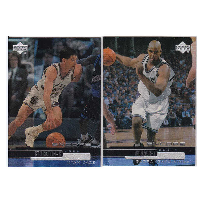 球星卡斯托克顿克里斯韦伯UD2000