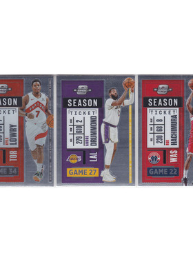 球星卡 洛瑞 德拉蒙德 八村 帕尼尼20-21contenders optic