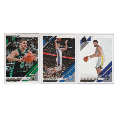 NBA球星卡 塔图姆 本西蒙斯 克莱汤普森金平行帕尼尼19-20clearly