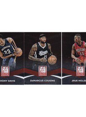 NBA球星卡 安东尼戴维斯 考辛斯 霍乐迪 panini14-15elite