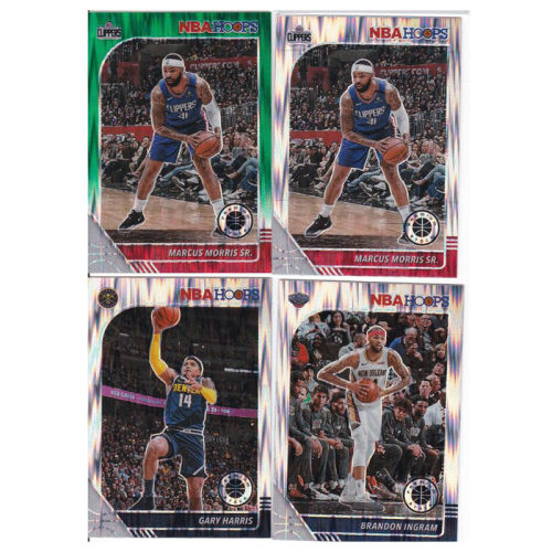NBA球星卡 莫里斯 哈里斯 英格拉姆 瀑布折射帕尼尼19-20hoops