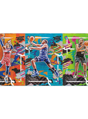 NBA球星卡 威少 阿隆戈登 阿尔德里奇 帕尼尼20-21油画