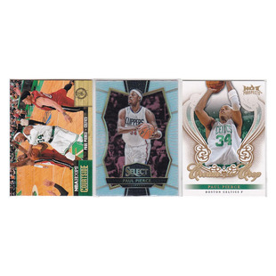 NBA球星卡 皮尔斯 帕尼尼2012 select折射 fleer 2008