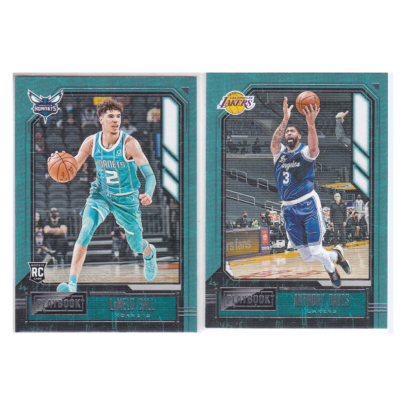 球星卡 拉梅洛鲍尔 新秀 安东尼戴维斯 帕尼尼20-21playbook