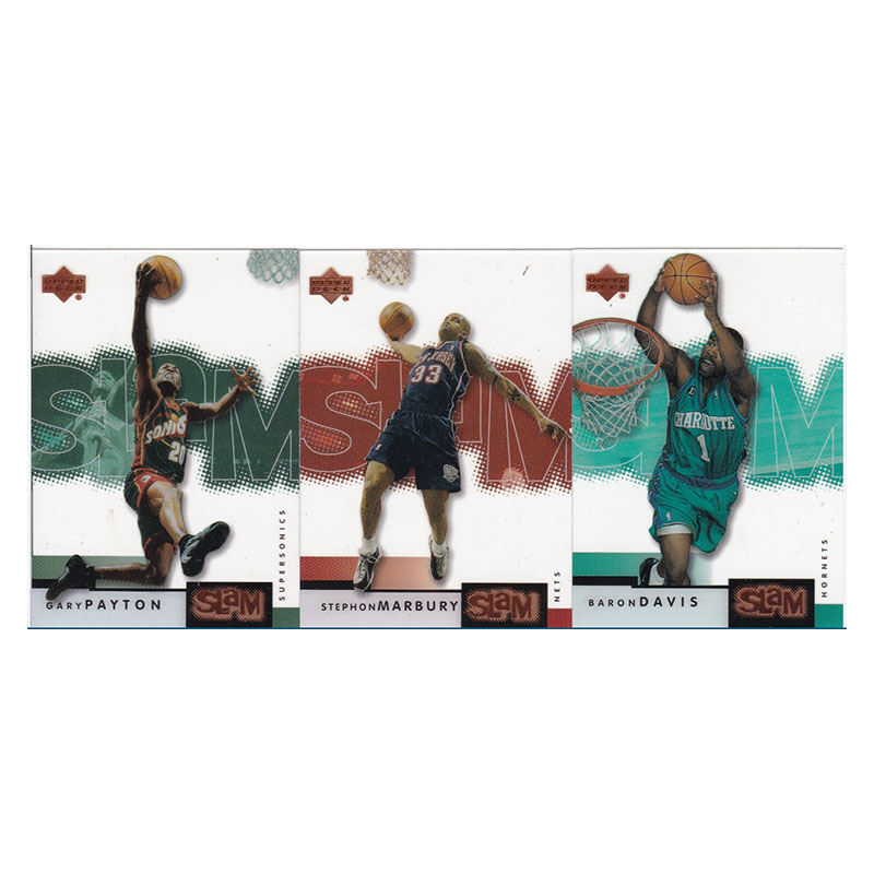 球星卡 加里佩顿 马布里 巴郎戴维斯 胶片 UD2000