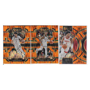 球星卡 卡梅隆约翰逊利拉德杰伦格林橙瀑布折射帕尼尼23-24select