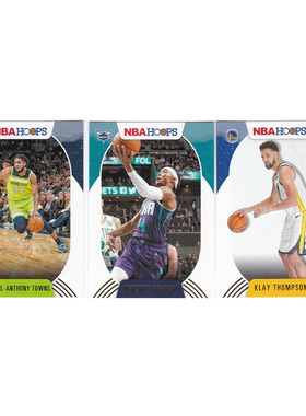 NBA球星卡 唐斯 格拉汉姆 汤普森 雪花特卡帕尼尼20-21hoops