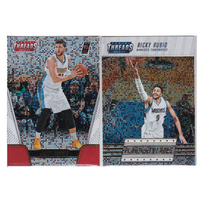 球星卡 努尔基奇 卢比奥 折射 帕尼尼16-17threads