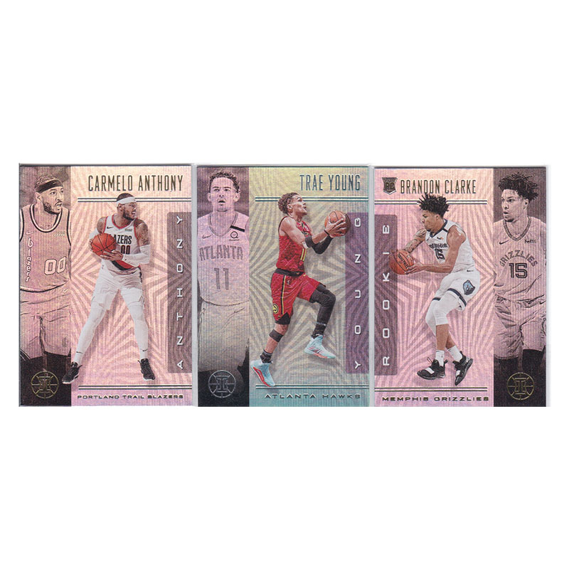 球星卡 卡梅隆安东尼 特雷杨 克拉克 帕尼尼19-20illusions