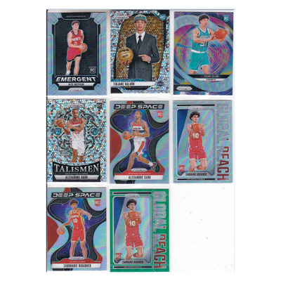 球星卡谢泼德萨隆萨尔里萨谢泡泡银新秀折射24-25prizm绿