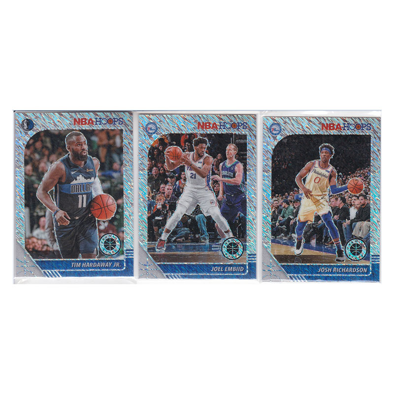 球星卡 小哈达威 恩比德 理查德森 折射帕尼尼19-20hoops premium