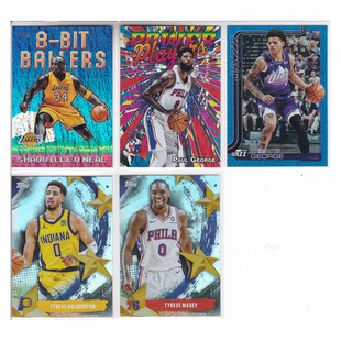 球星卡奥尼尔保罗乔治基昂特哈利伯顿马克西折射topps2025