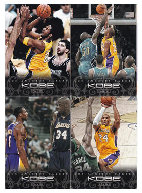 NBA球星卡 科比包 帕尼尼2012 #47 #186 #93 #156