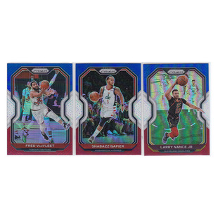 球星卡 范弗利特 内皮尔 拉里南斯 三色折射帕尼尼20-21prizm