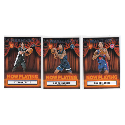 球星卡 卡斯尔 迪林厄姆 霍兰德新秀特卡 帕尼尼24-25hoops