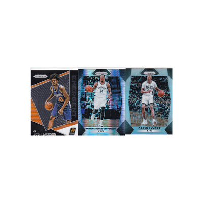 NBA球星卡 panini17-18prizm约什杰克逊新秀 杰弗森勒夫特折射卡
