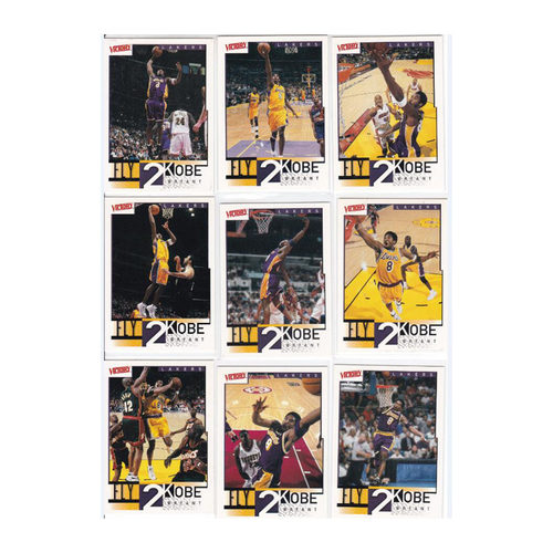 NBA球星卡经典老卡UD2000科比kobe湖人队退役纪念 victory 2K