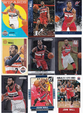 NBA球星卡 panini 2012 2013 2014 2015 2016 约翰沃尔