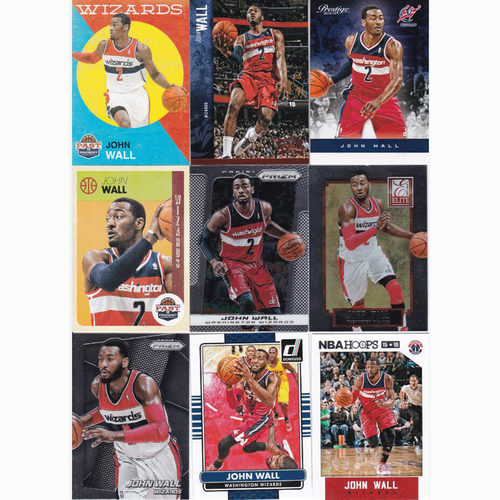 NBA球星卡 panini 2012 2013 2014 2015 2016 约翰沃尔