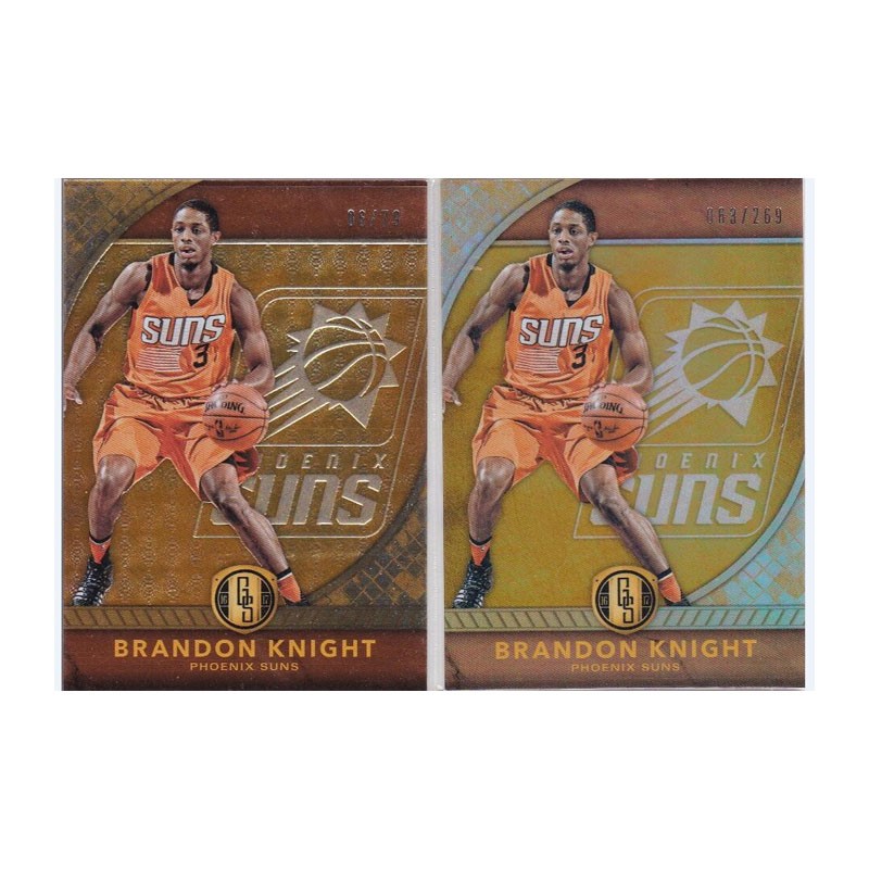 NBA球星卡布兰顿奈特 金砖 16-17金砖 base /79/269 panini太阳