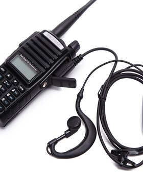 宝锋对讲机原装双发射键耳机线 宝峰BF-UV82 BF-UV8D对讲机耳麦
