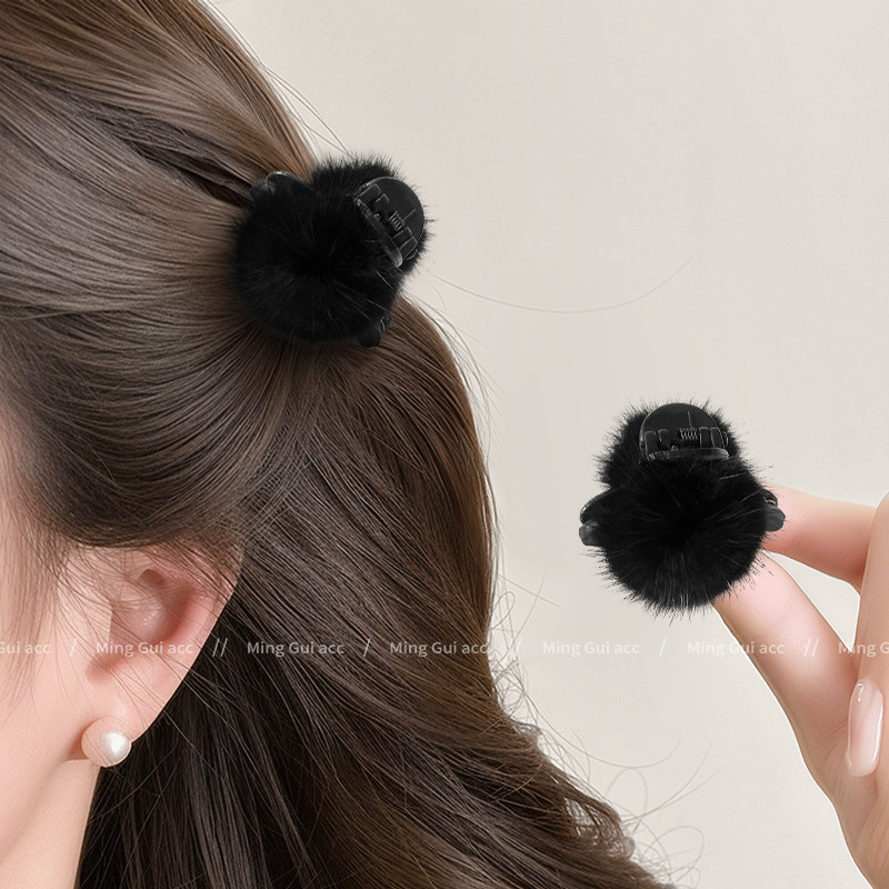 毛球小抓夹女2025新款高端前额刘海发夹边夹侧边发卡毛绒夹子头饰,饰品/流行首饰/时尚饰品新,发饰,淘宝优惠券,粉丝福利购,淘宝优惠卷