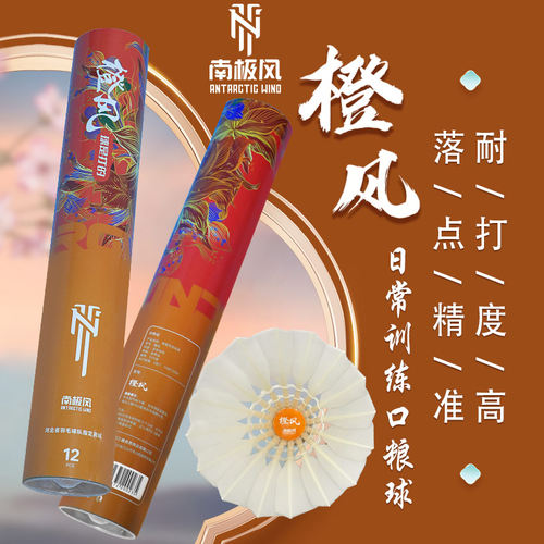 新款风系列鸭毛羽毛球