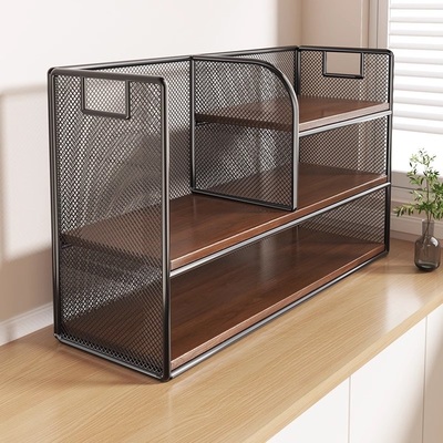 桌面置物架零食厨房收纳架餐桌台面多功能整理餐边柜上水杯分层盒