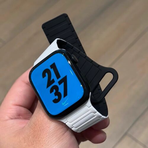 三株回环卡扣磁吸 苹果手表表带AppleWatchS11iwatch1098se3ultra